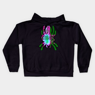 Tarantula Silhouette V29 (Tie Dye) Kids Hoodie